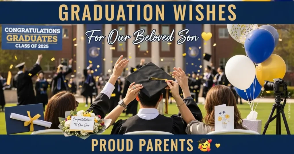 100+ Best Graduation Wishes for Son 2026