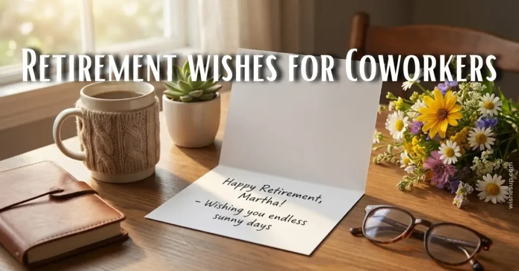 100+ Retirement Wishes for Coworker 2026