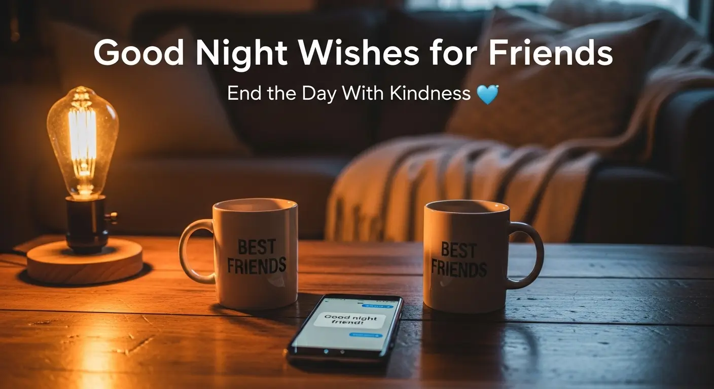 good night wishes for friends